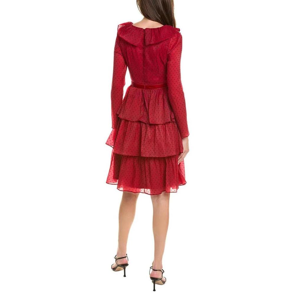 NWT Rachel Parcell Dresses Rachel Parcell Ruffle Tiered Midi Dress Size 6 - Picture 2 of 8